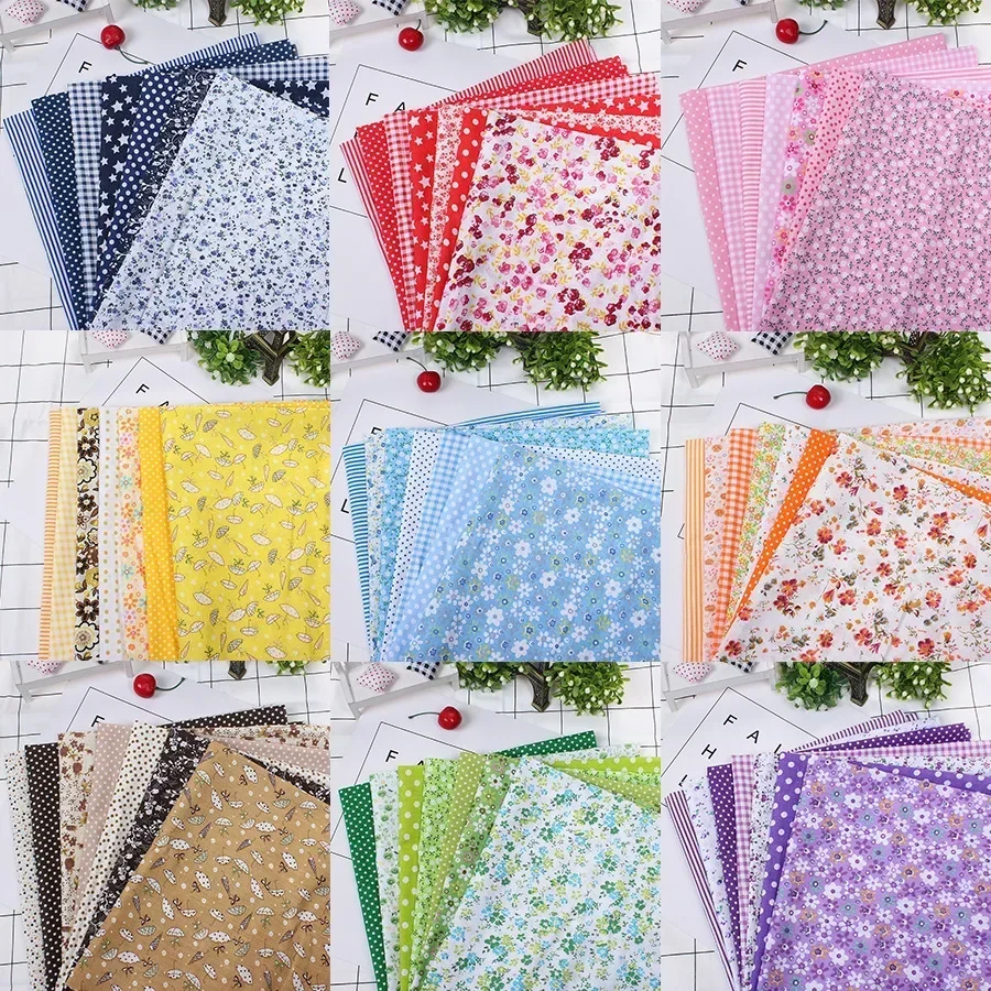 Crystal Mesh Fabric - Tkanina bawełniana z nadrukiem do szycia,