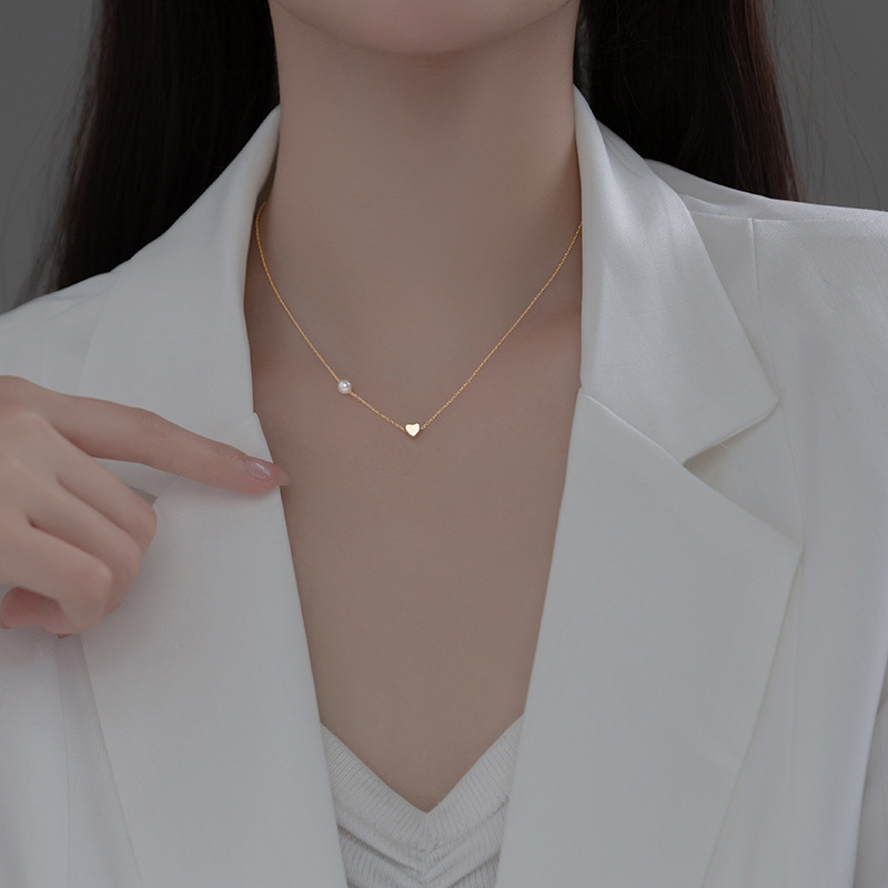 TrustDavis prawdziwe 925 srebr – Pearl Trim Chain recenzja i cena