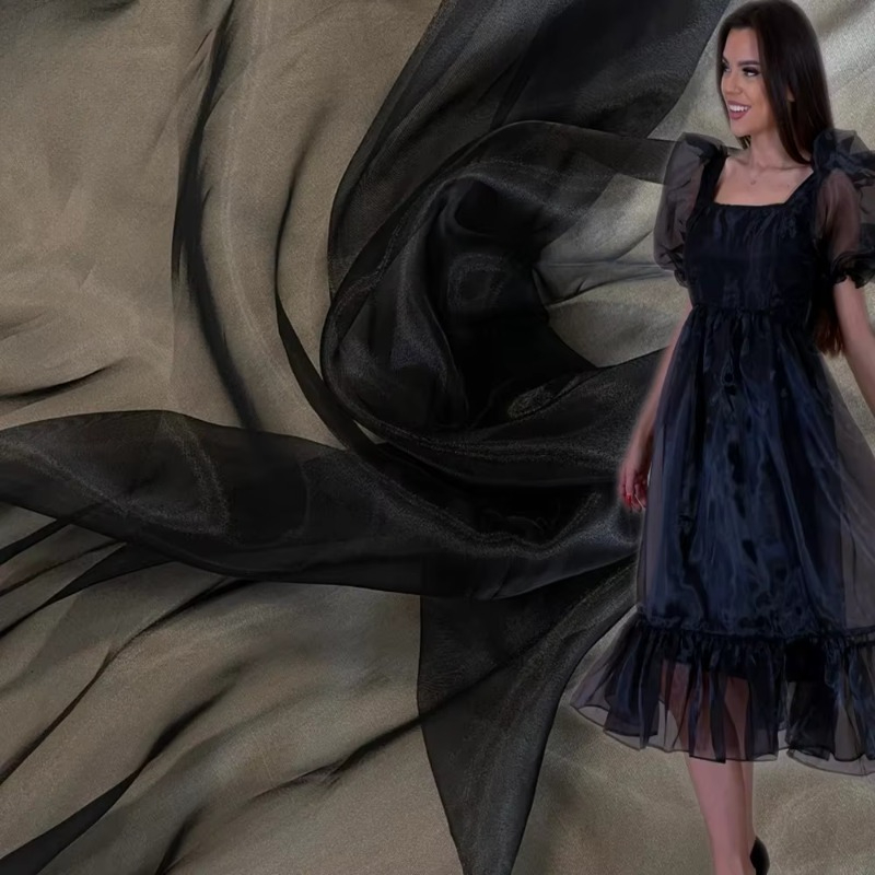 Organza z kryształkami, 5 jard – Crystal Mesh Fabric recenzja i cena