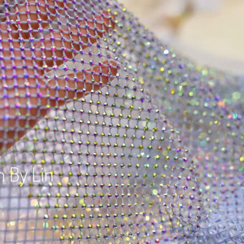 Elastyczna siatka z kryształka – Crystal Mesh Fabric recenzja i cena