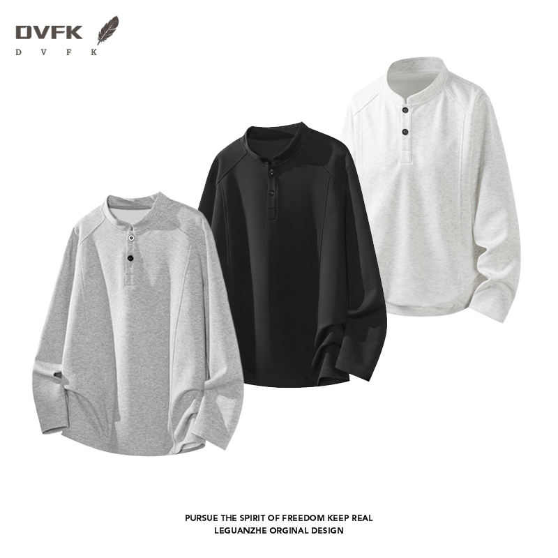 Męska koszulka Henley z rękawe – Embellish Knit recenzja i cena